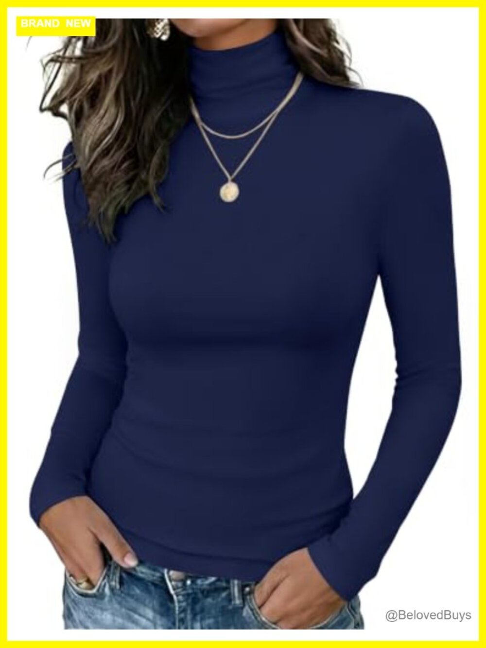 Fleece Lined Thermal Mock Neck Long Sleeve Slim Fit Top